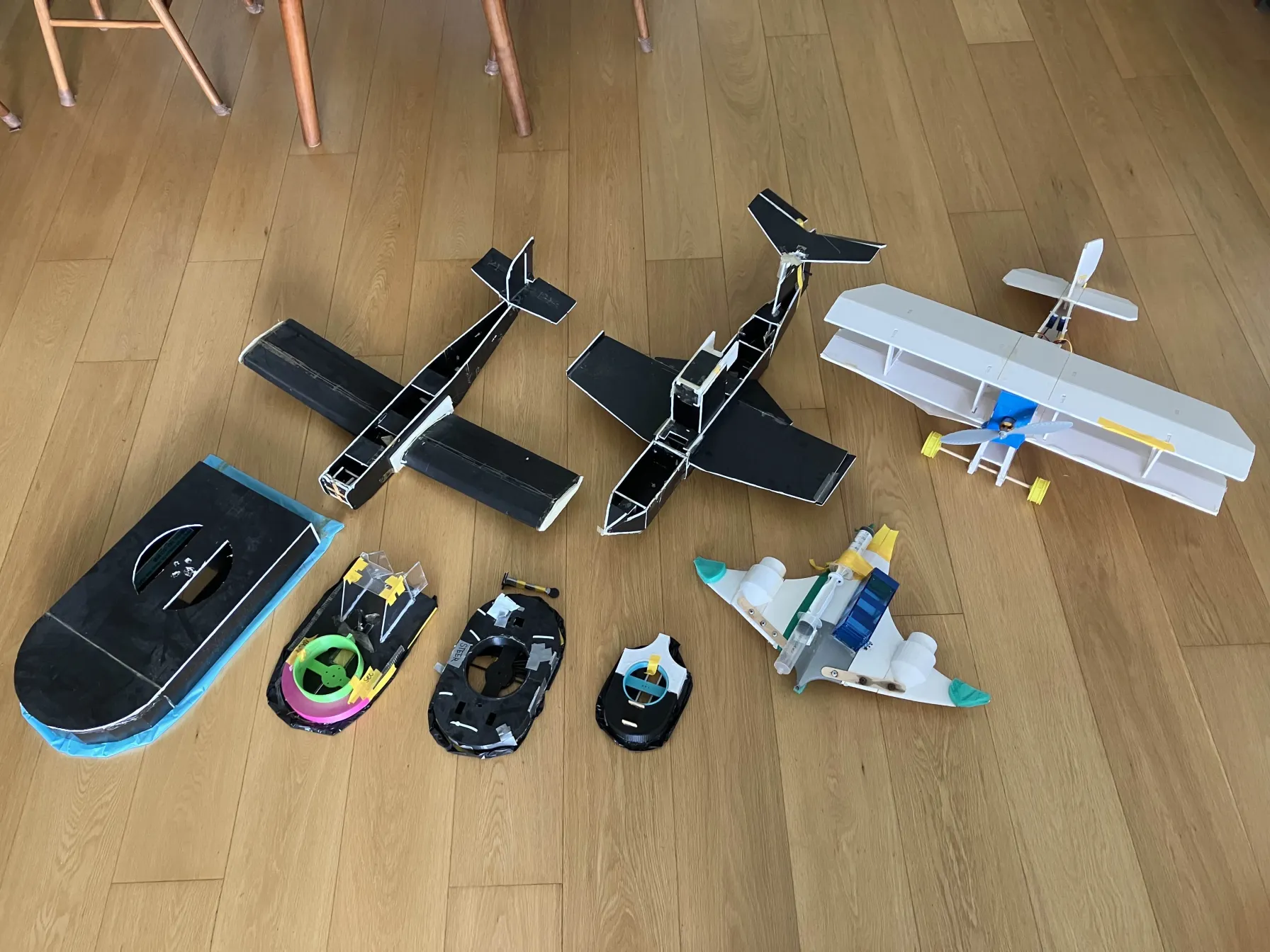 Collection of vehicles